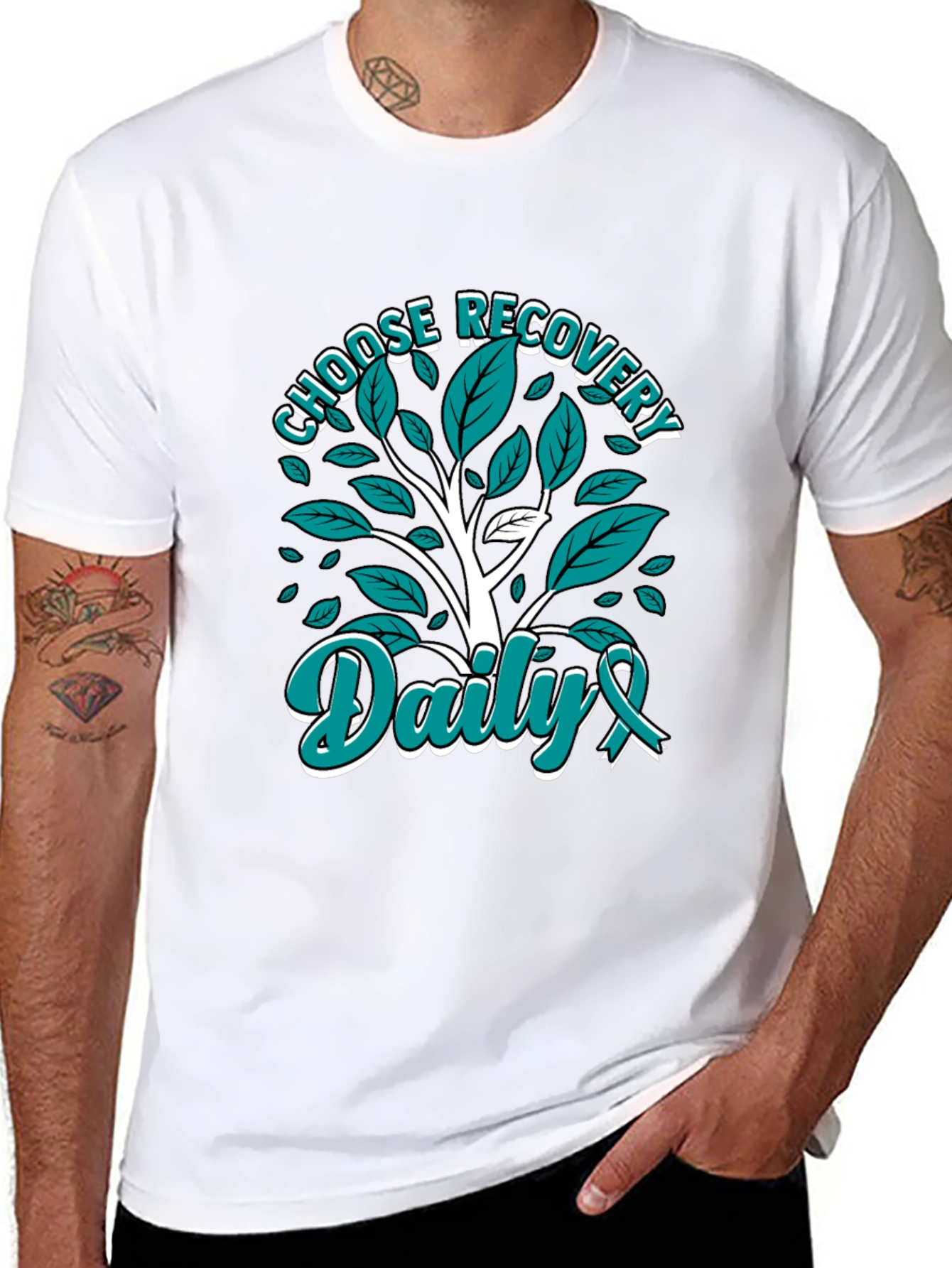 Choose Recovery Daily Graphic Tee