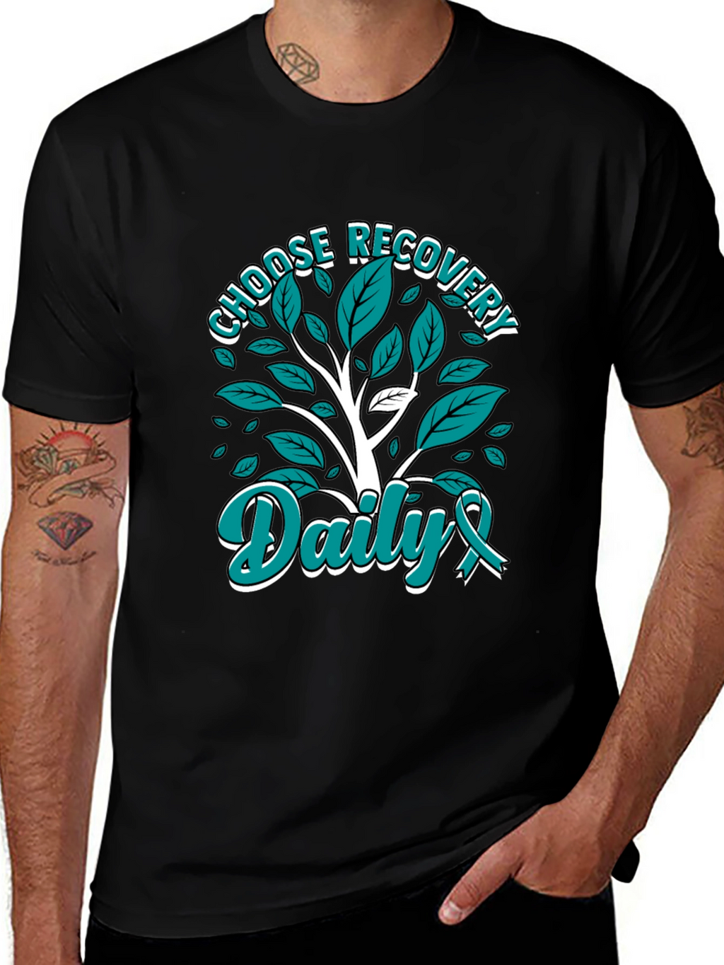 Choose Recovery Daily Graphic Tee