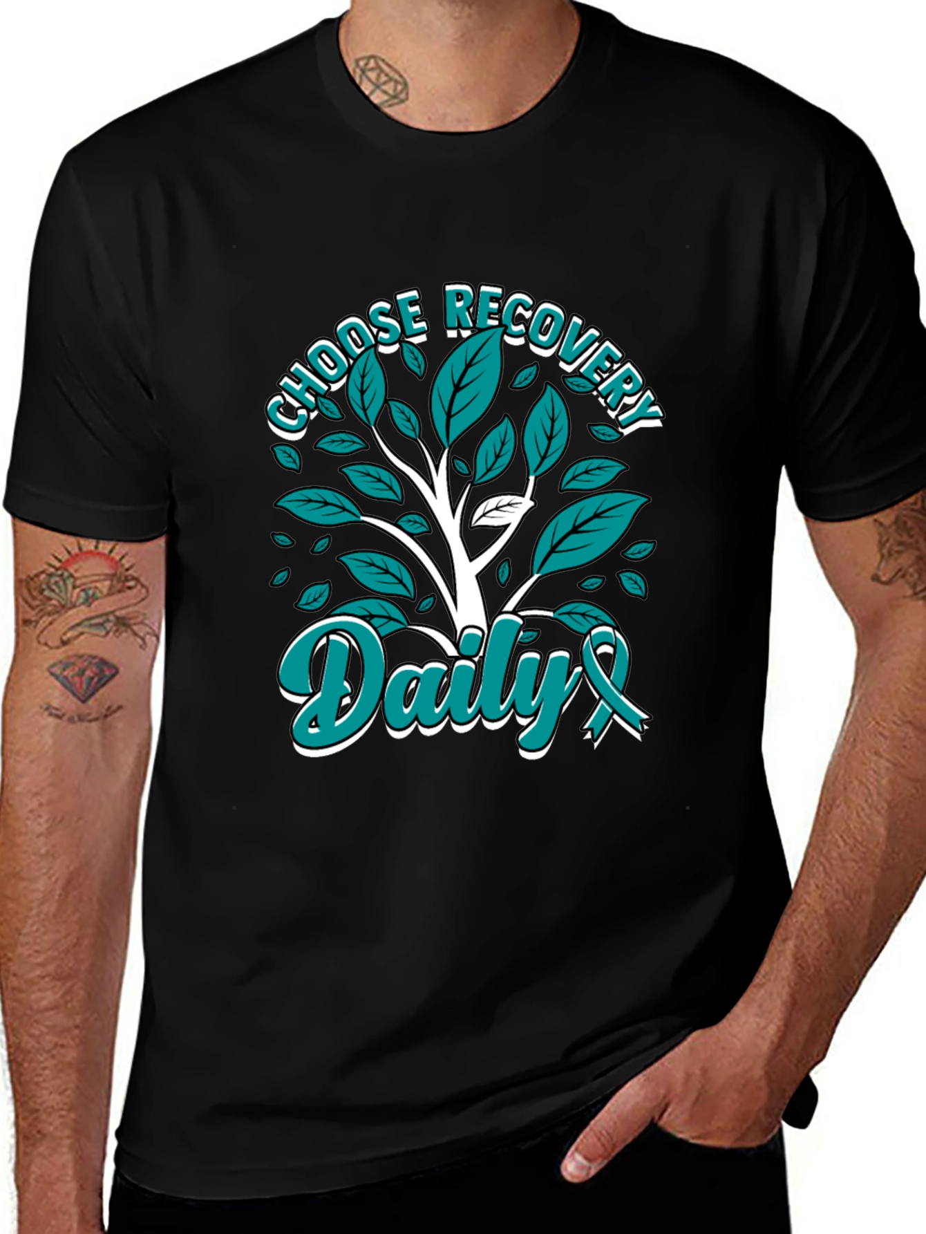 Choose Recovery Daily Graphic Tee