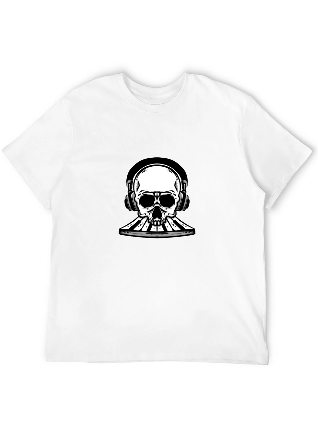 Skull DJ Graphic Tee