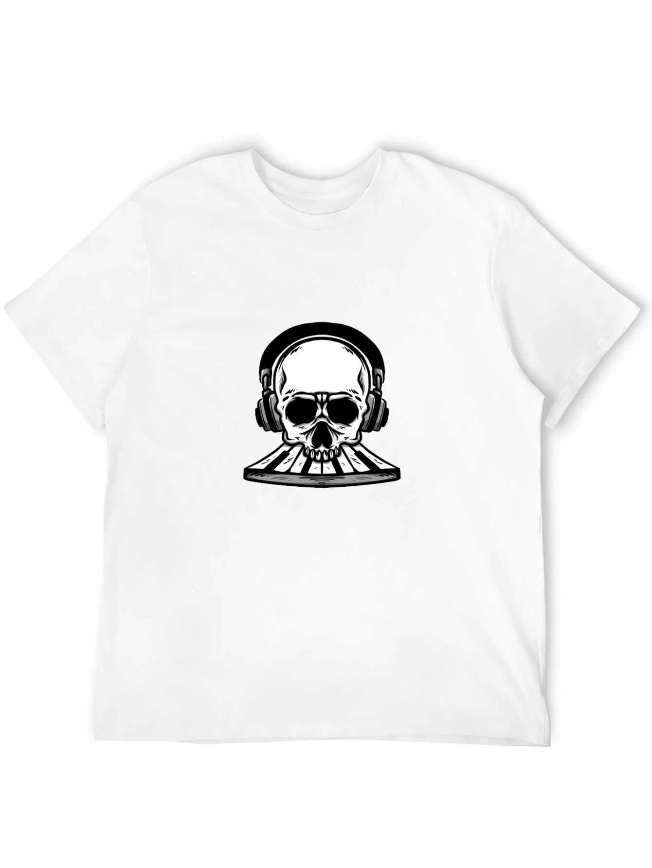 Skull DJ Graphic Tee