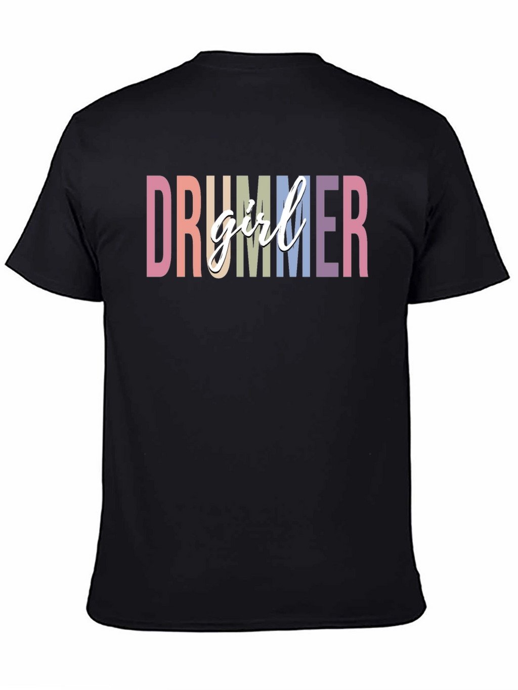 Drummer Girl T-Shirt - Music Lover Tee