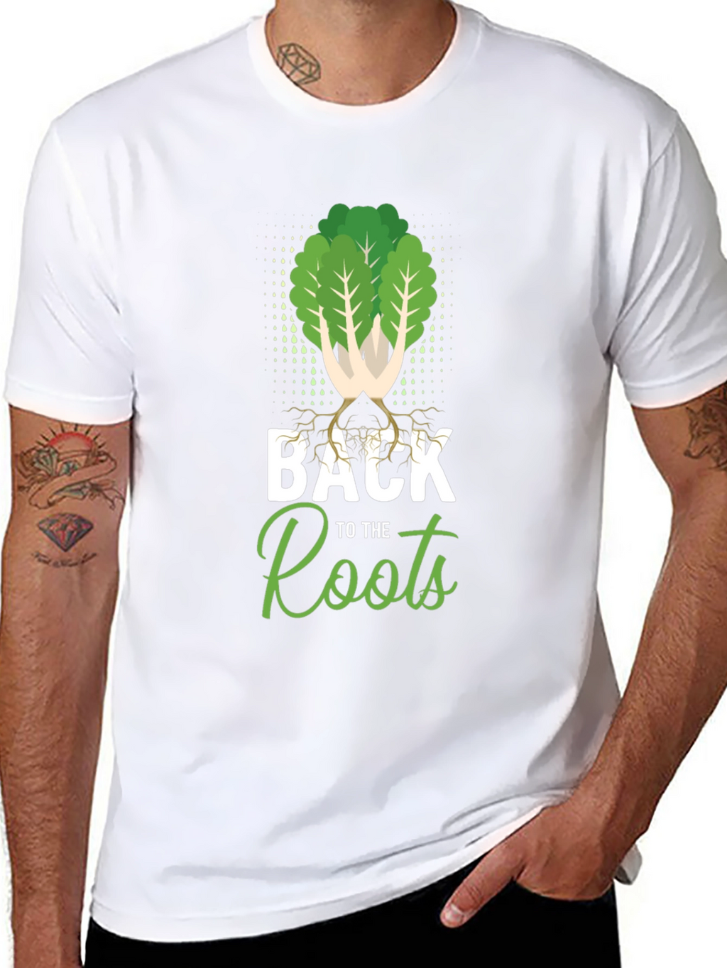 Back to the Roots Graphic T-Shirt