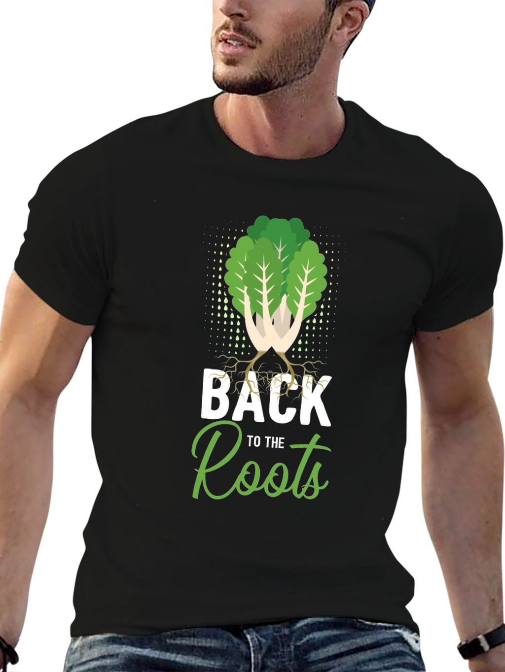 Back to the Roots Graphic T-Shirt