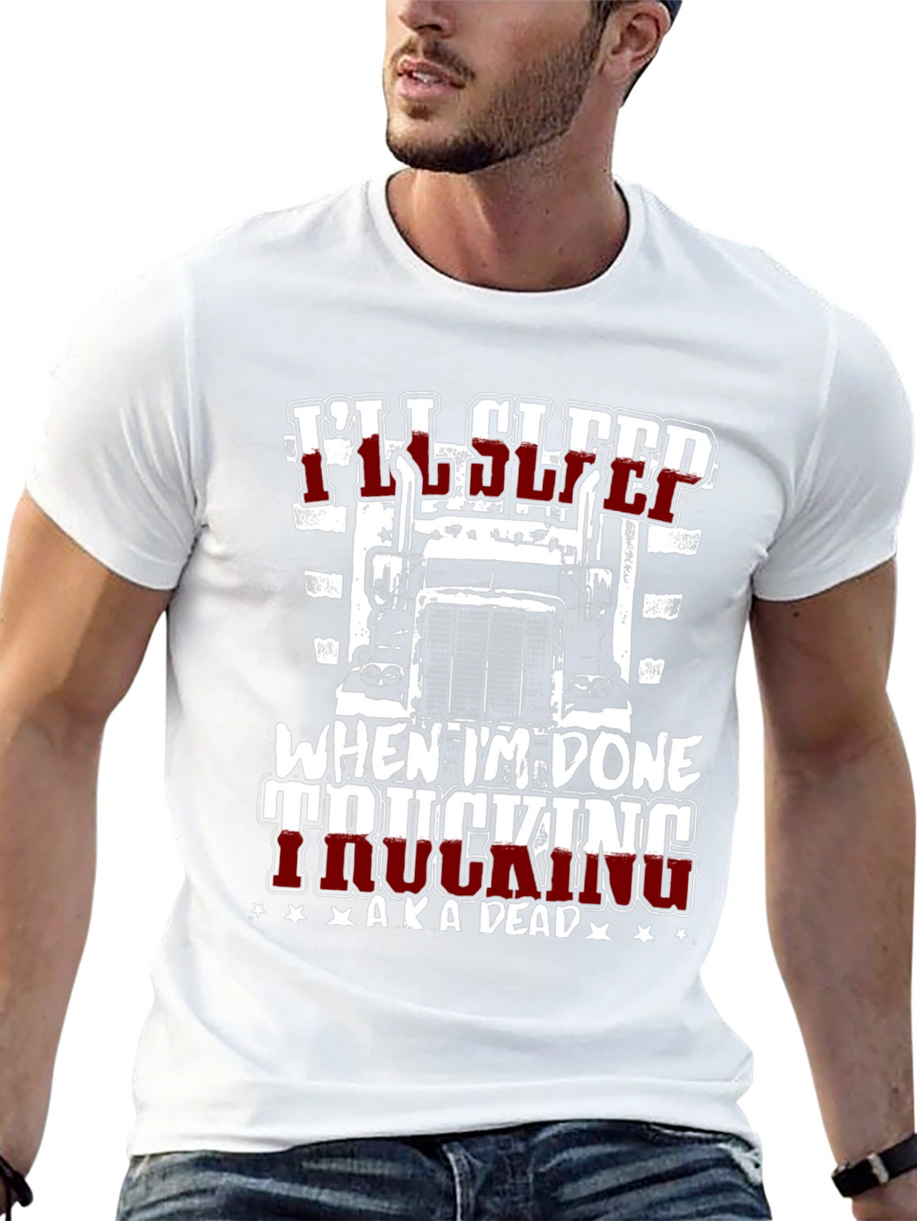 Ill Sleep When Im Done Trucking T-Shirt