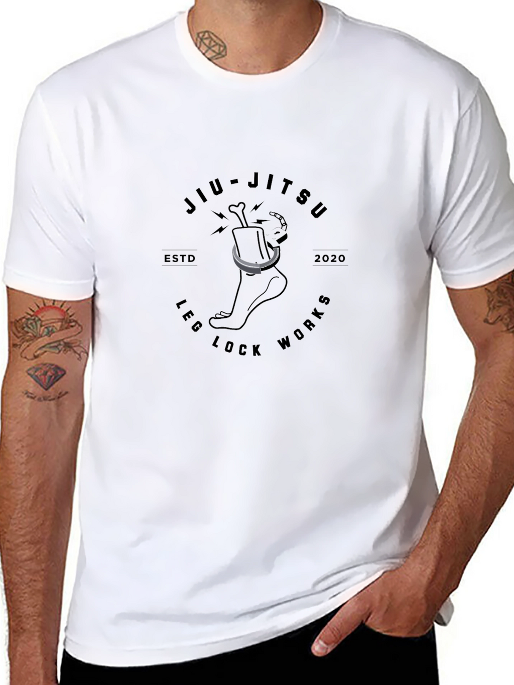 Jiu-Jitsu Leg Lock Works T-Shirt