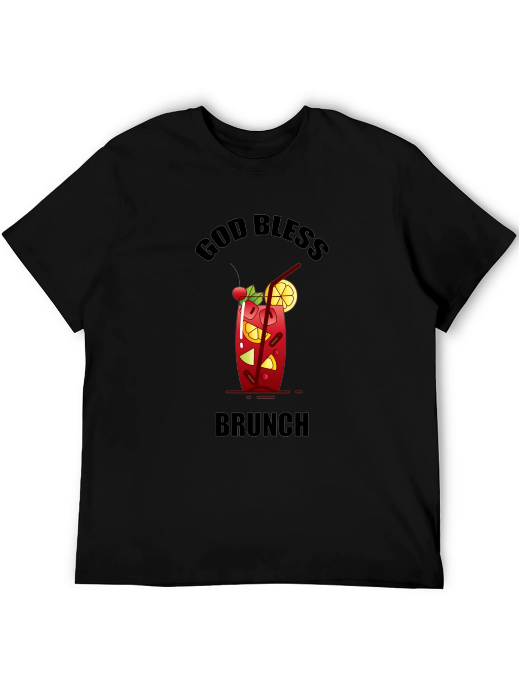 God Bless Brunch Graphic T-Shirt