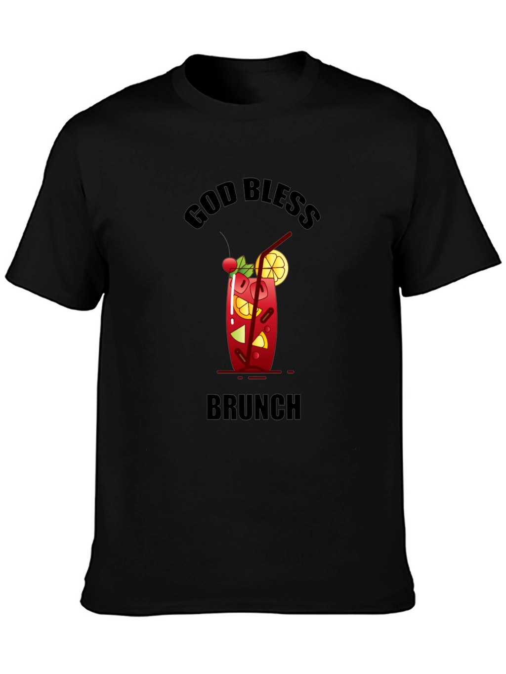 God Bless Brunch Graphic T-Shirt