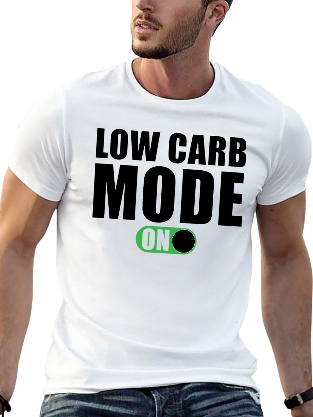 Low Carb Mode On T-Shirt