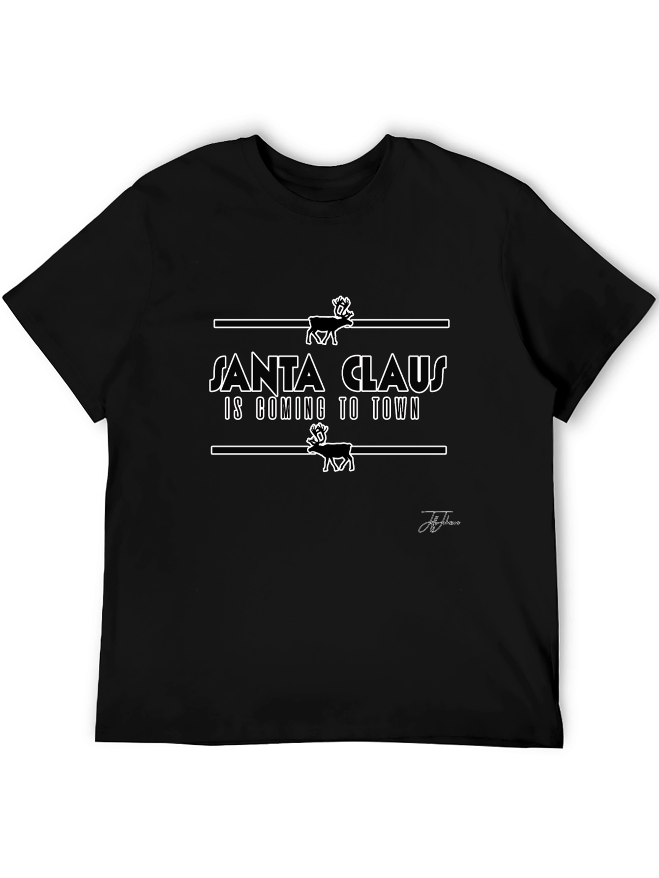 Santa Claus is Coming to Town Graphic Tee