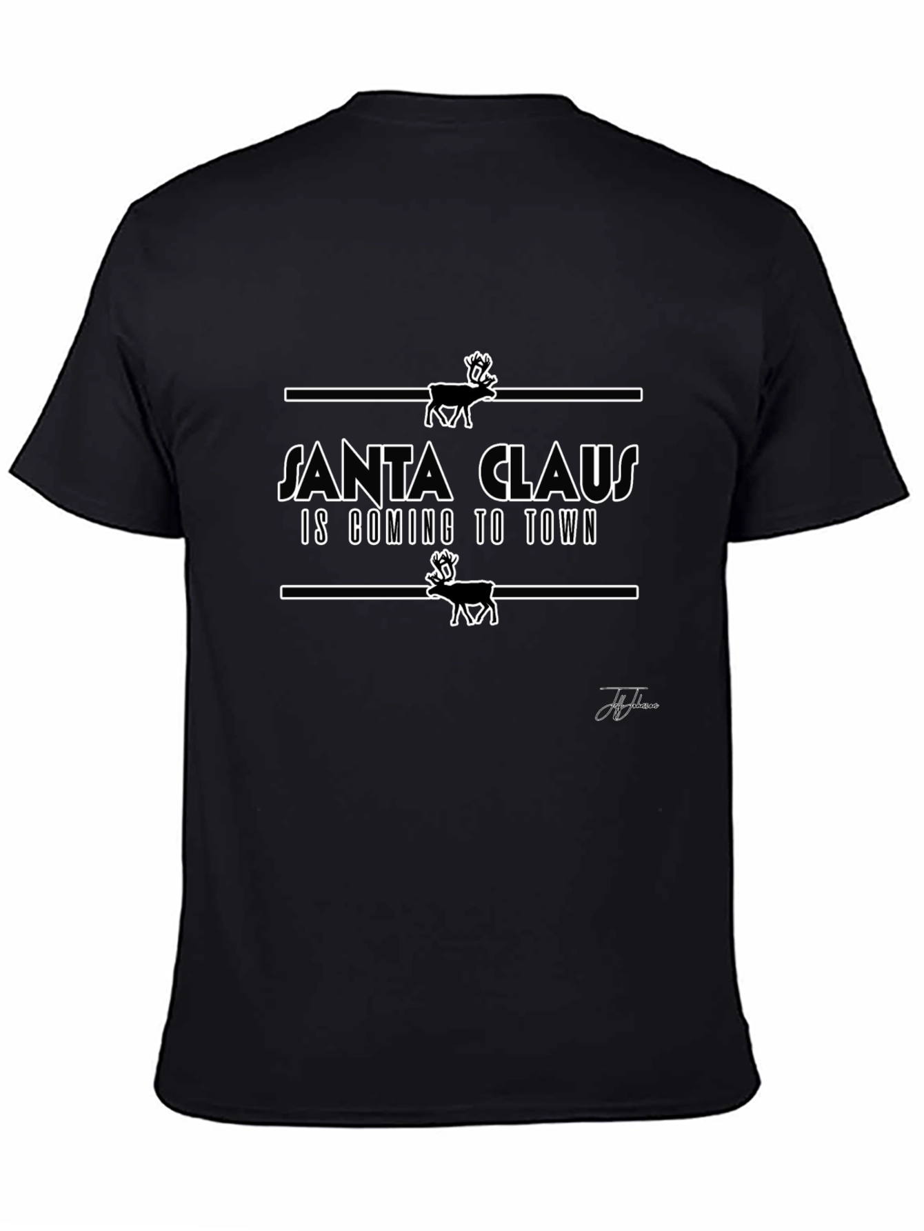 Santa Claus is Coming to Town Graphic Tee