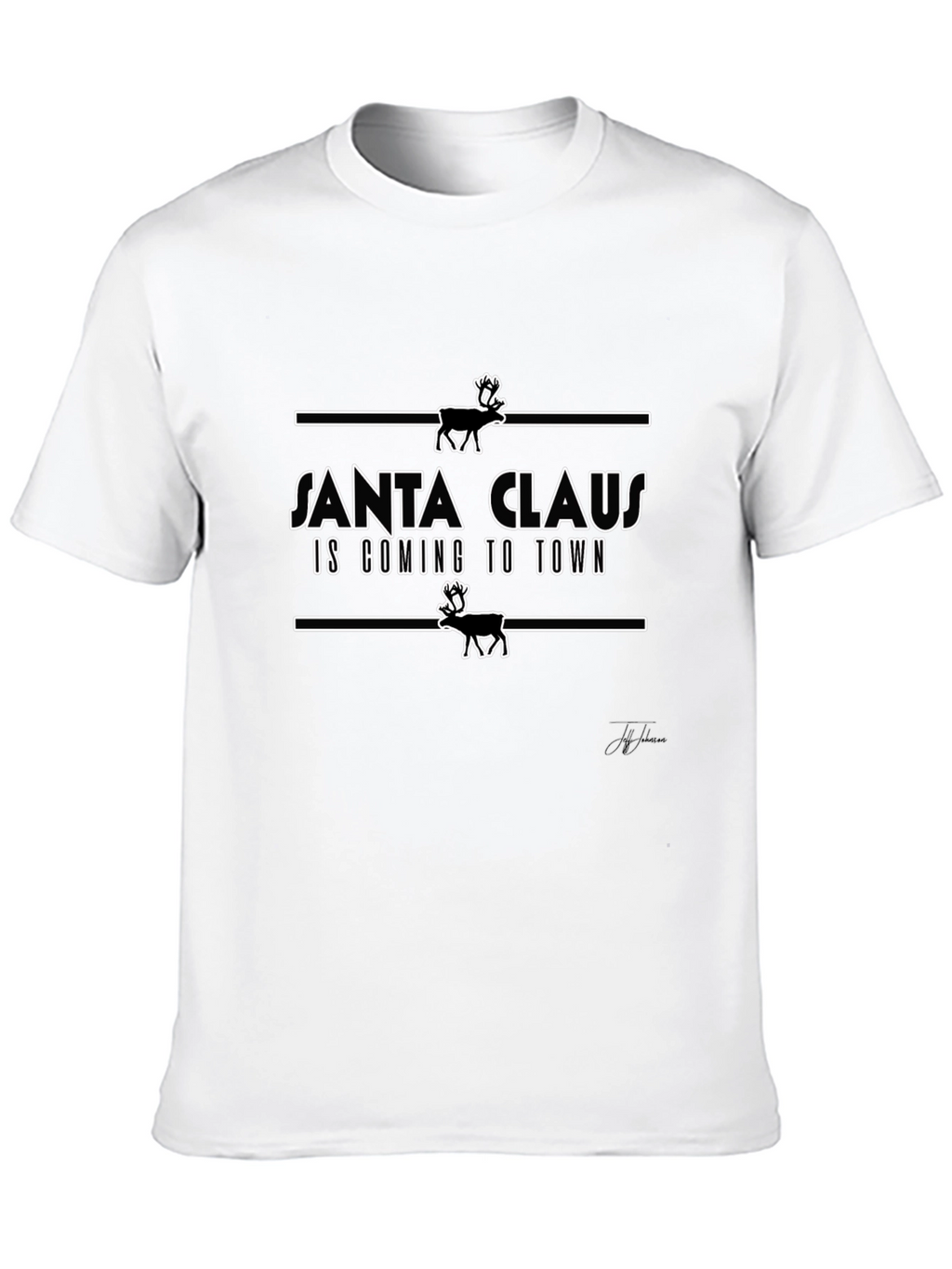 Santa Claus is Coming to Town Graphic Tee