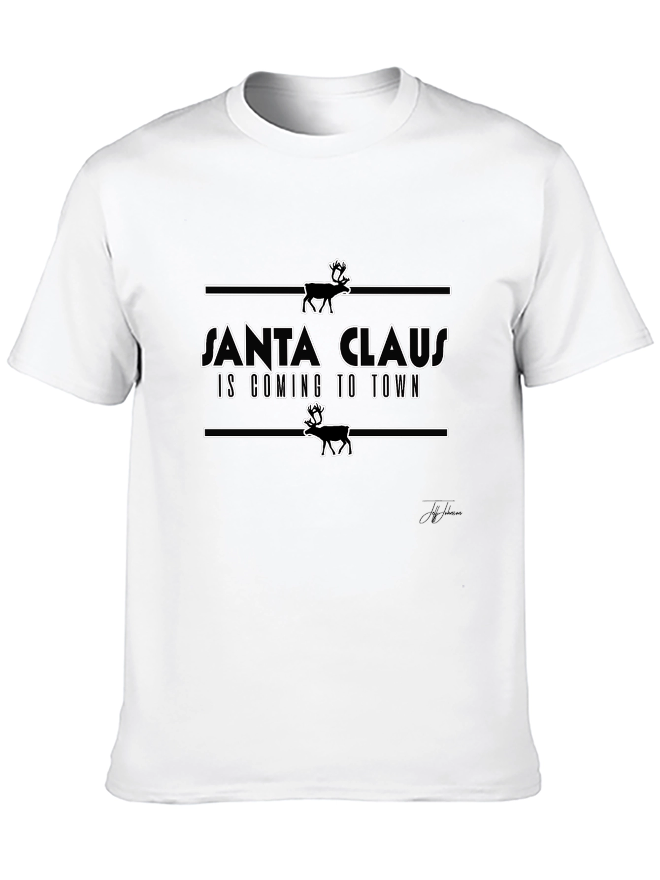 Santa Claus is Coming to Town Graphic Tee