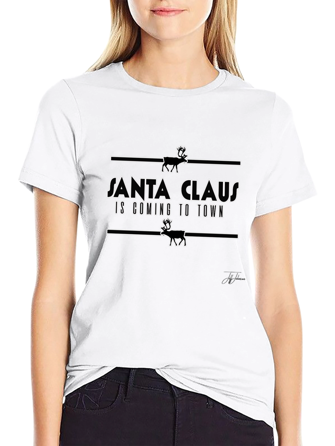 Santa Claus is Coming to Town Graphic Tee