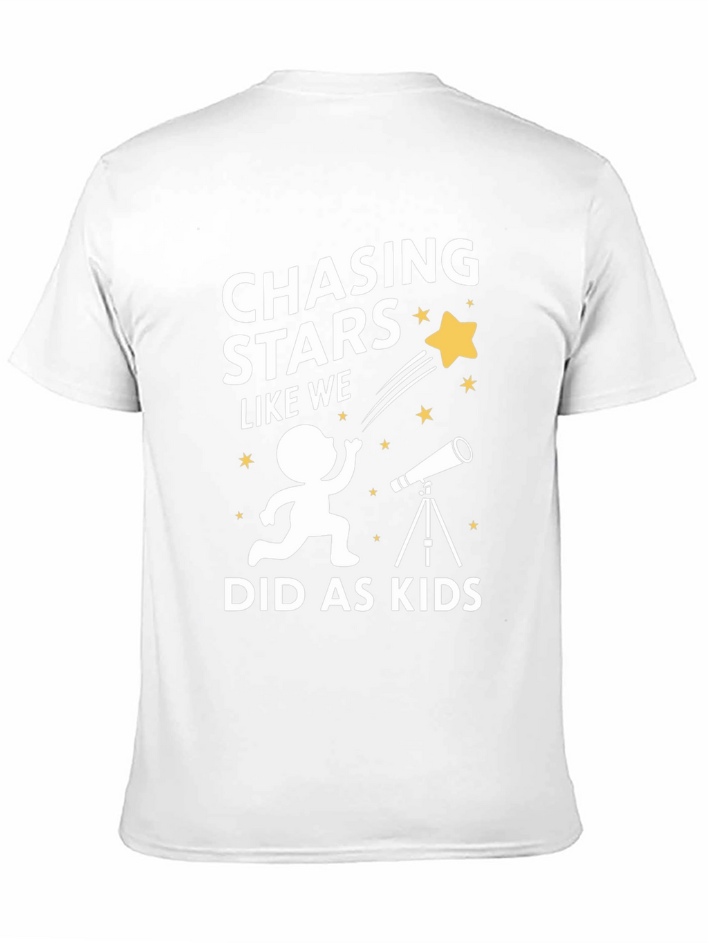 Chasing Stars Graphic T-Shirt - Astronomy Lover Gift