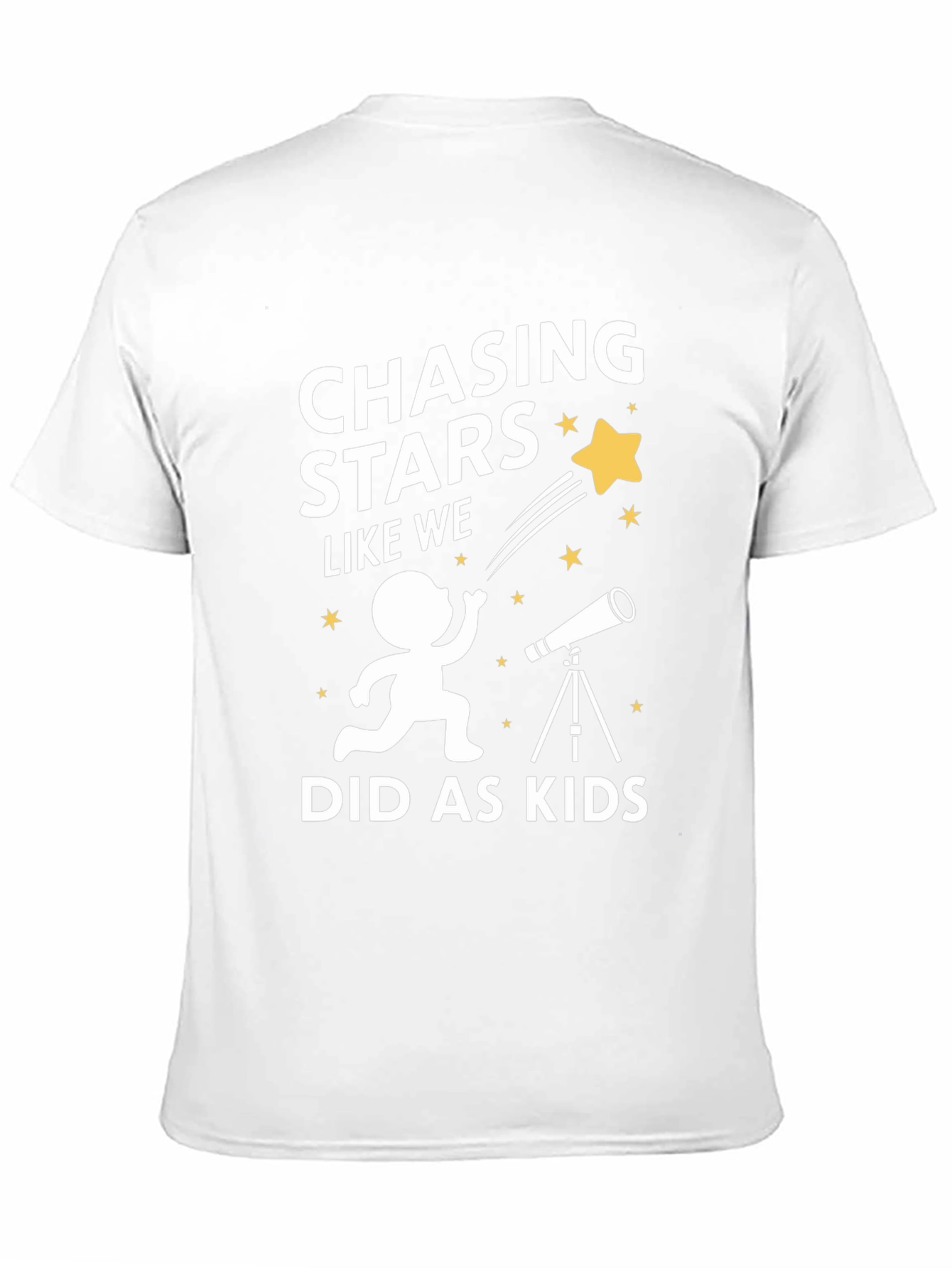 Chasing Stars Graphic T-Shirt - Astronomy Lover Gift