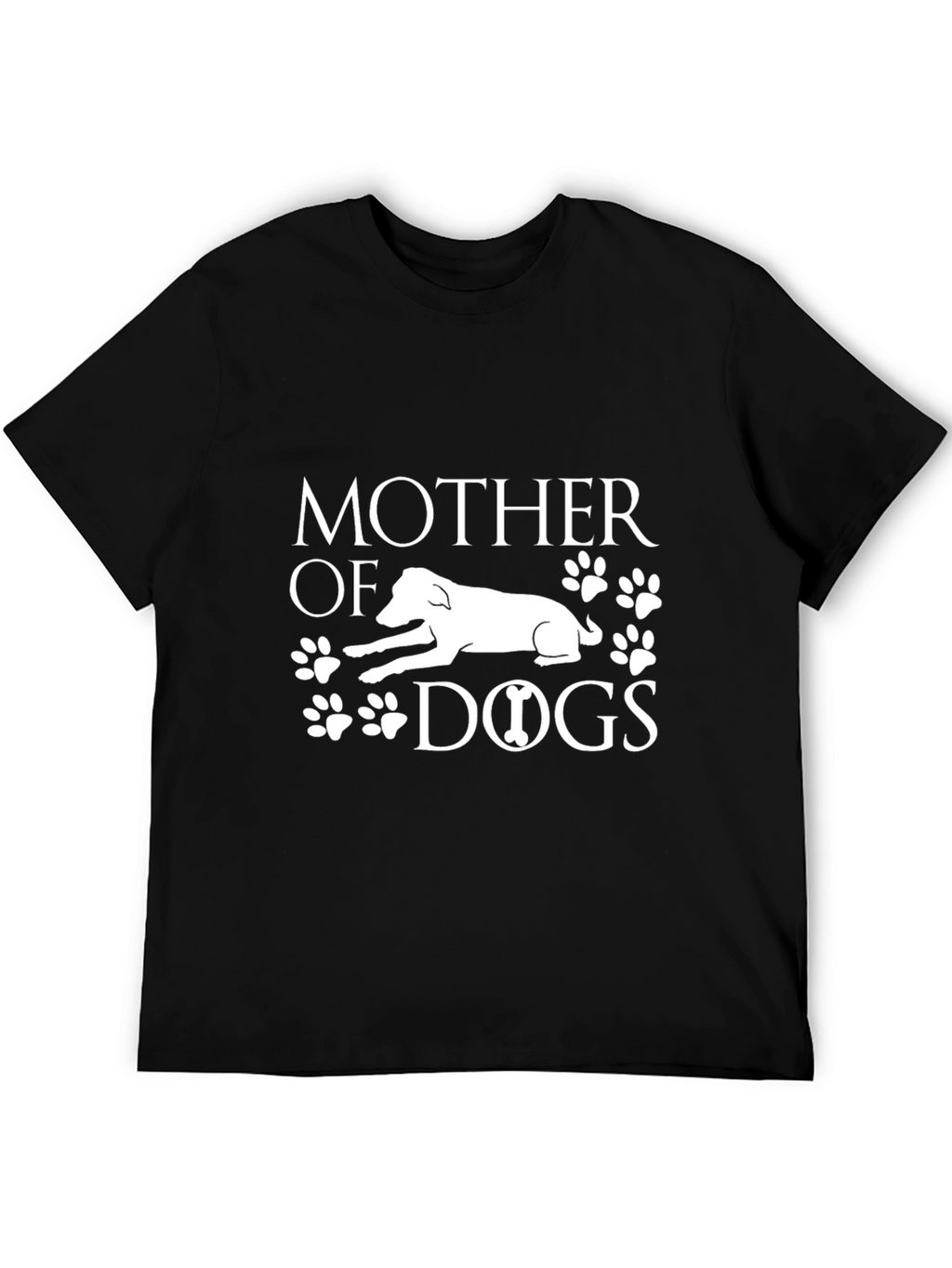 Mother of Dogs Black Graphic Tee
