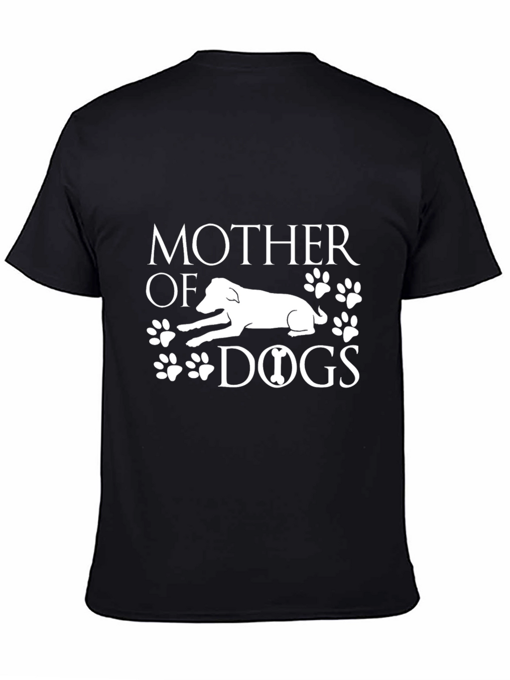 Mother of Dogs Black Graphic Tee