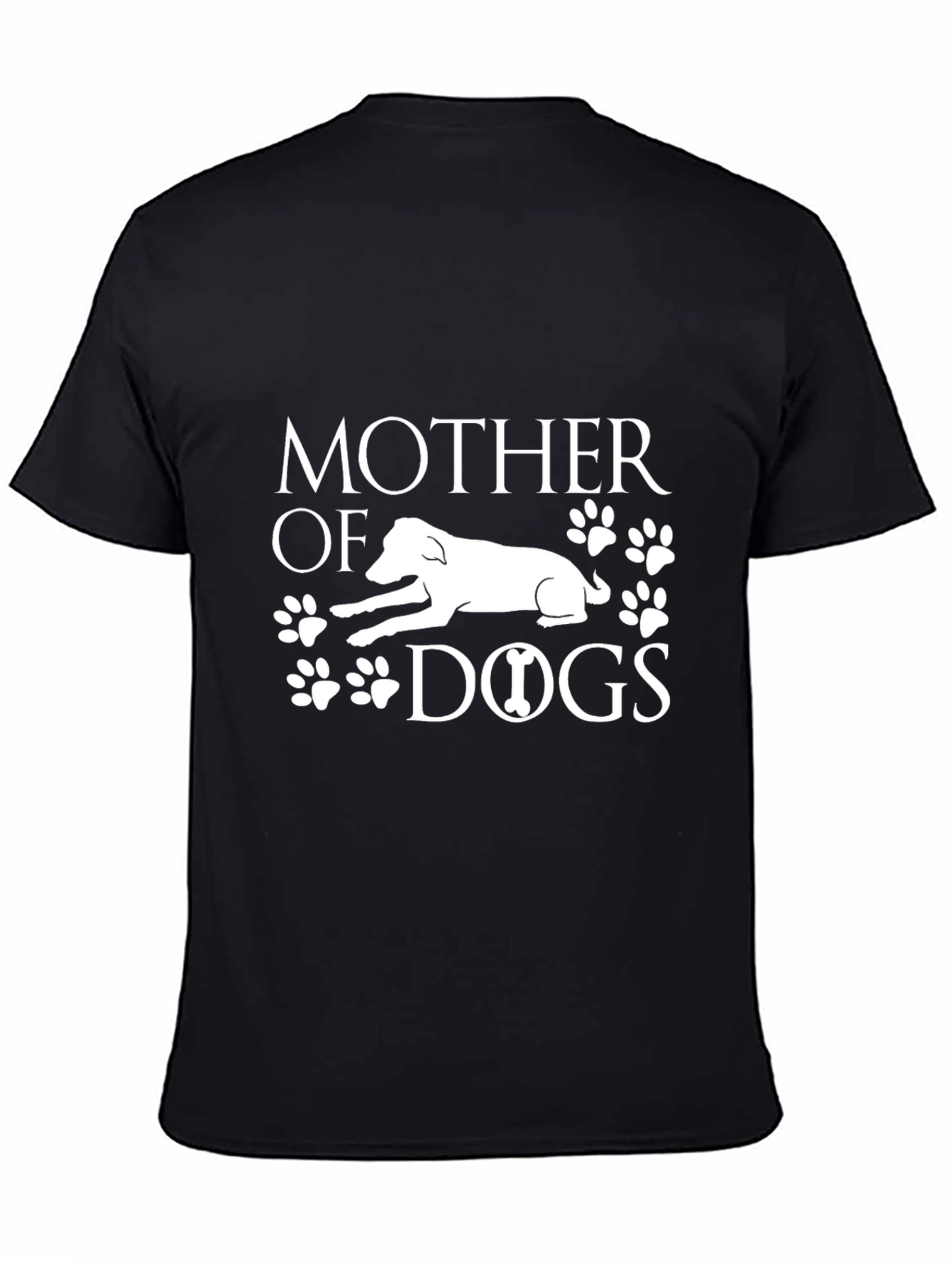 Mother of Dogs Black Graphic Tee