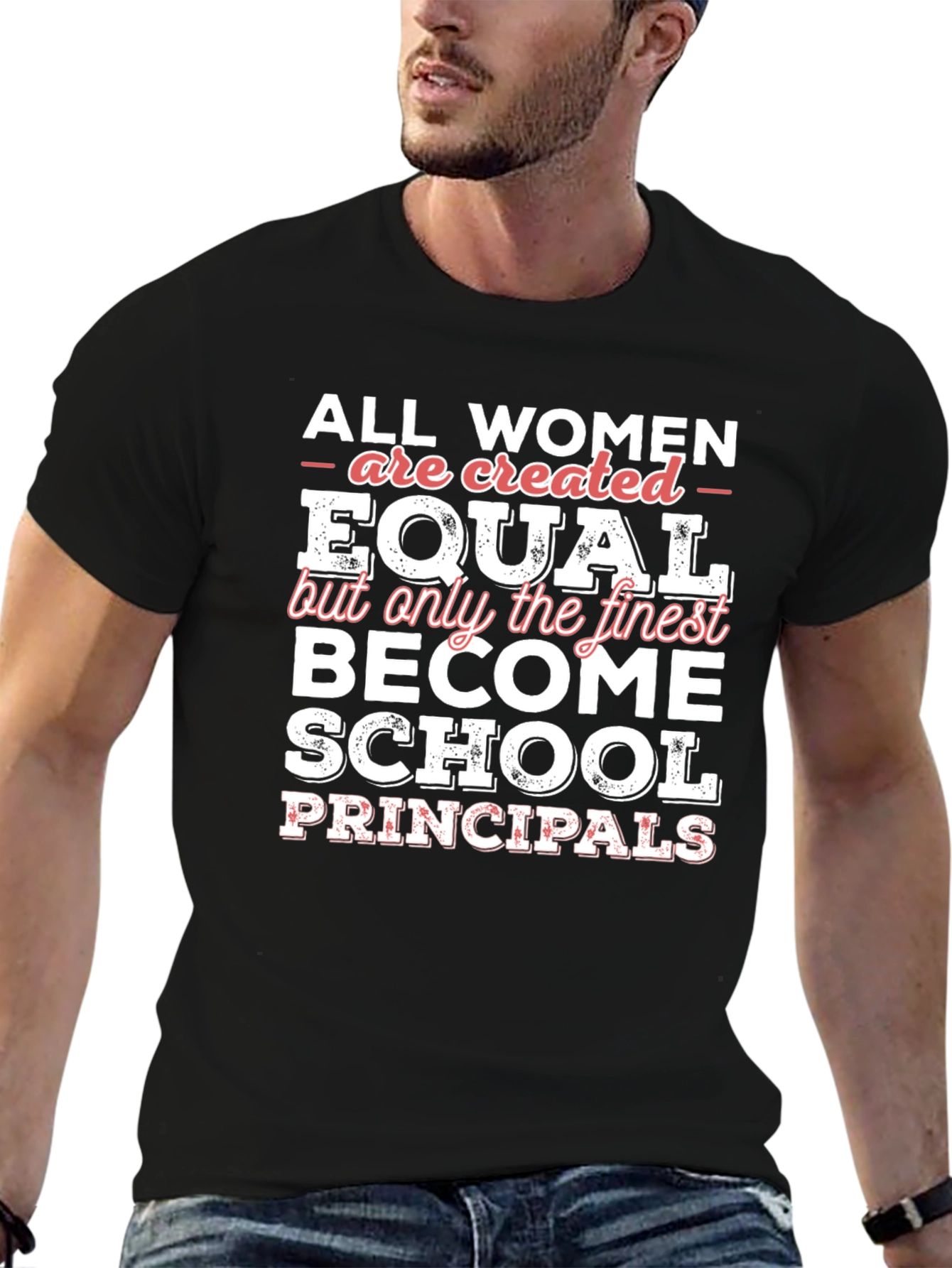 Finest School Principal Womens T-Shirt