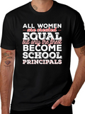 Finest School Principal Womens T-Shirt