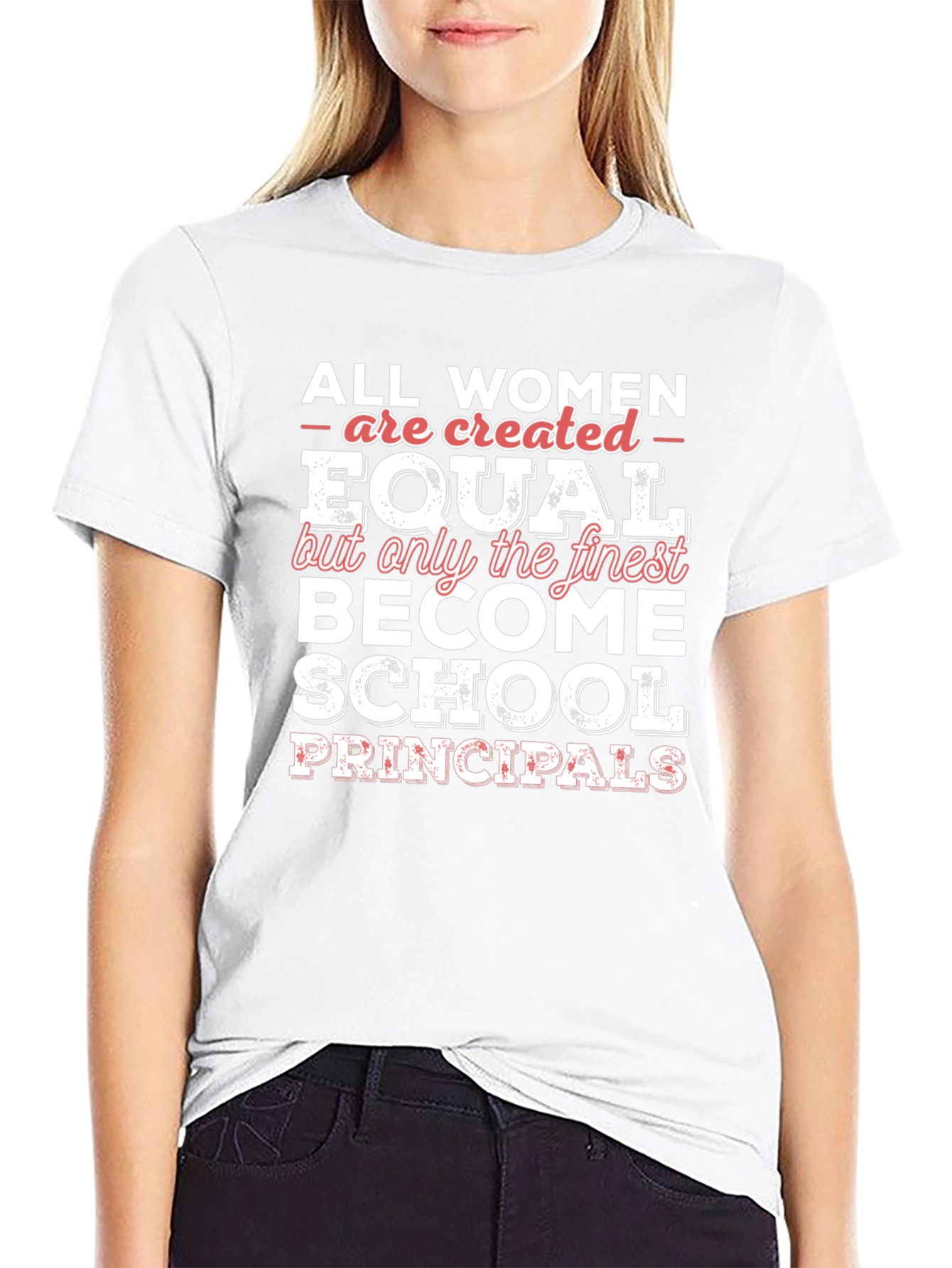 Finest School Principal Womens T-Shirt