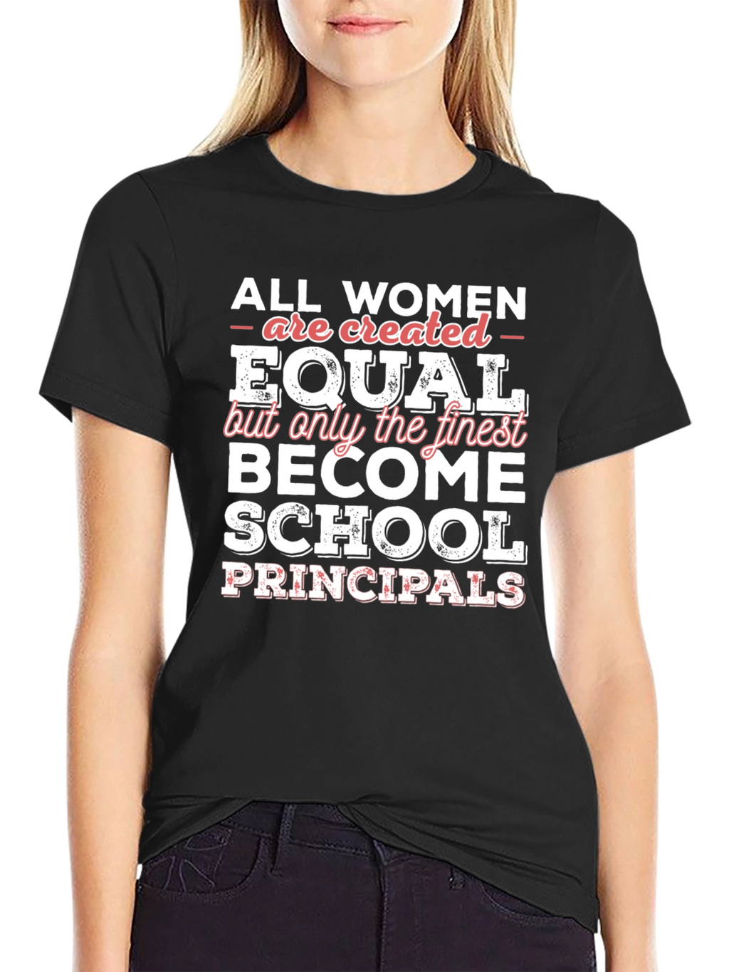 Finest School Principal Womens T-Shirt