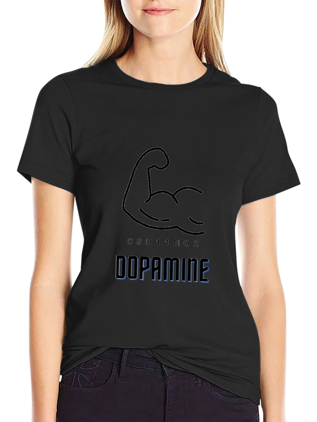 Dopamine Graphic Tee - Gym Motivation Shirt