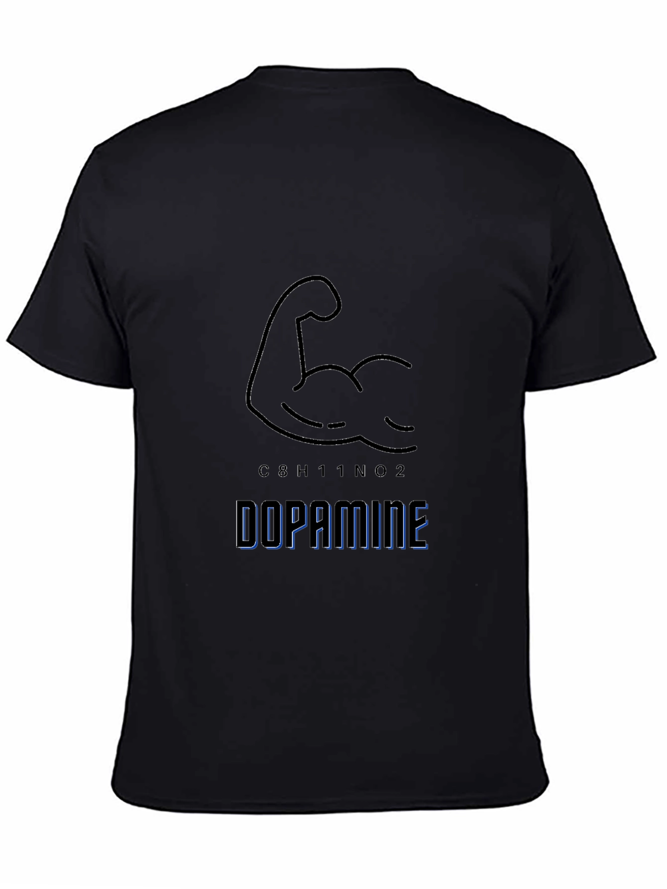 Dopamine Graphic Tee - Gym Motivation Shirt