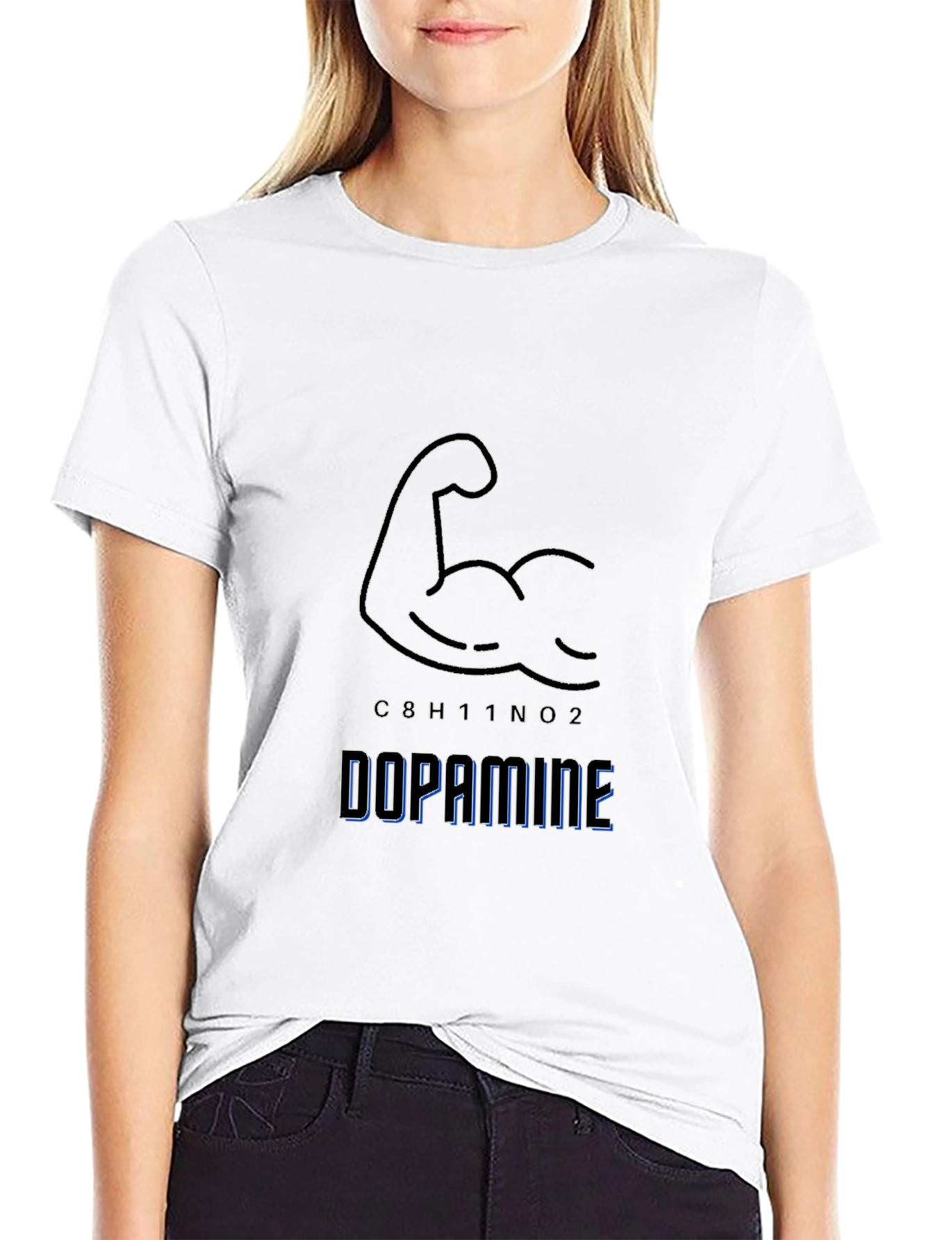 Dopamine Graphic Tee - Gym Motivation Shirt