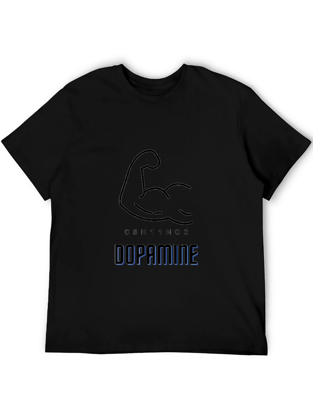Dopamine Graphic Tee - Gym Motivation Shirt