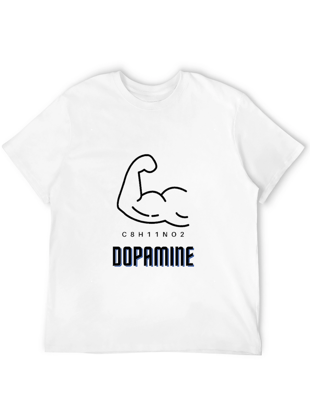 Dopamine Graphic Tee - Gym Motivation Shirt