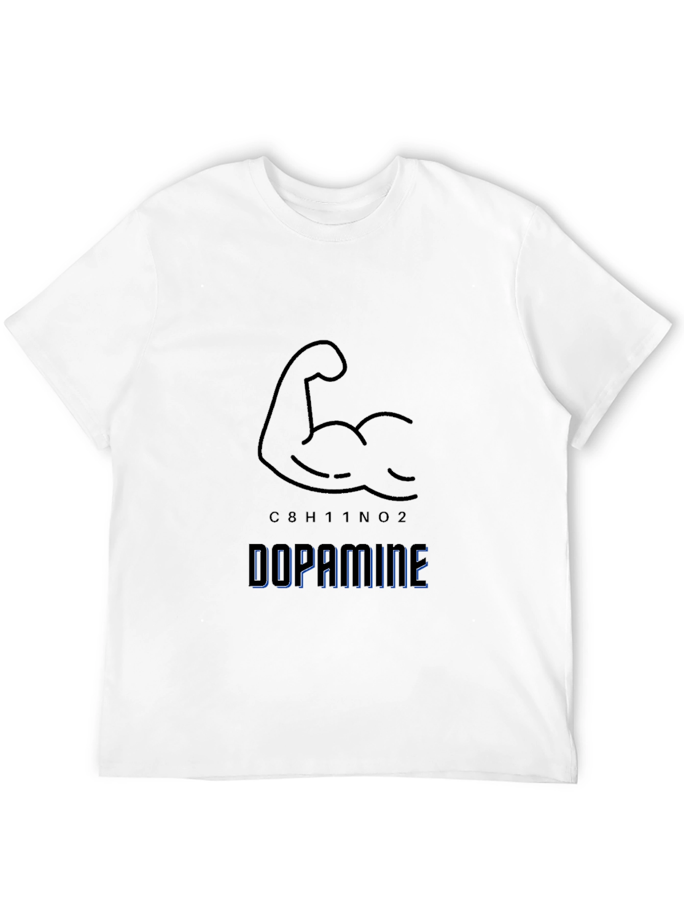 Dopamine Graphic Tee - Gym Motivation Shirt