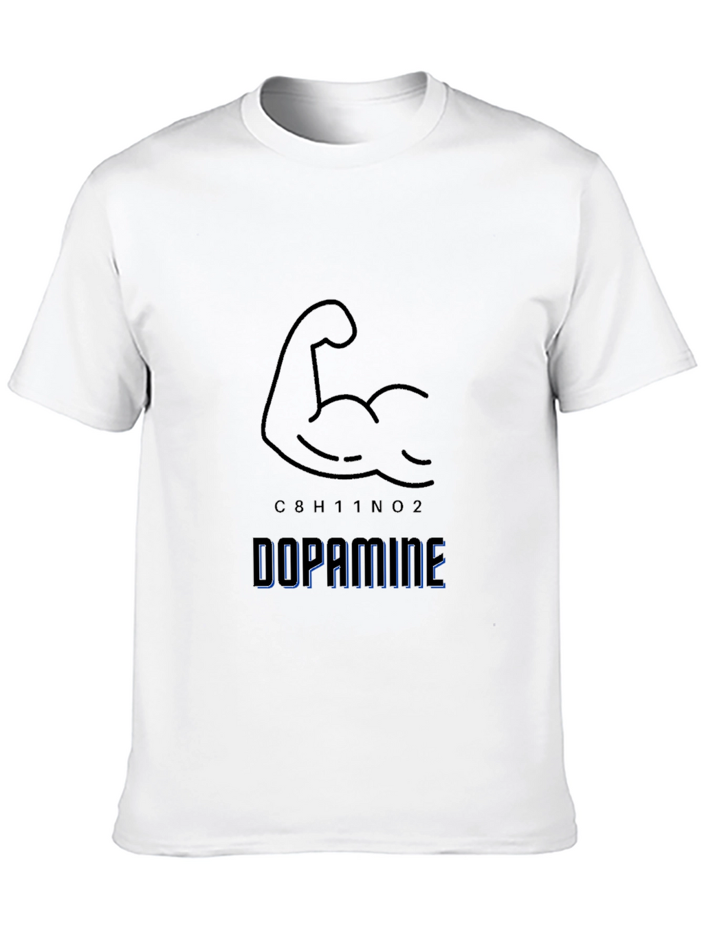 Dopamine Graphic Tee - Gym Motivation Shirt