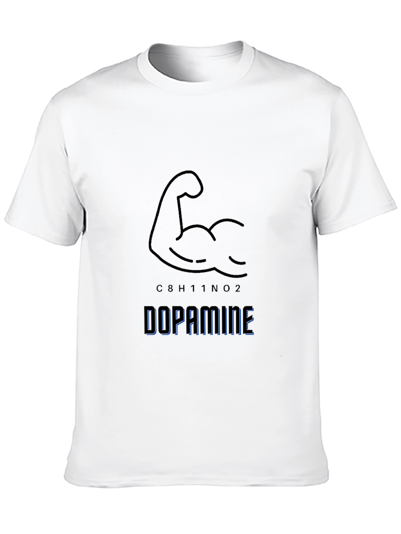 Dopamine Graphic Tee - Gym Motivation Shirt