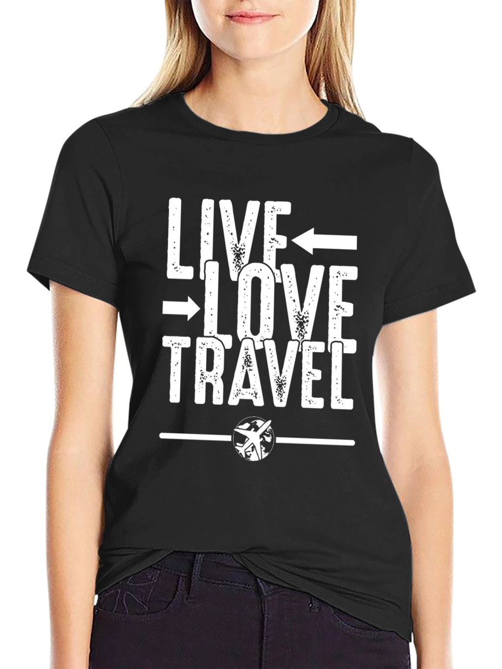 Live Love Travel Graphic Tee - Adventure T-Shirt