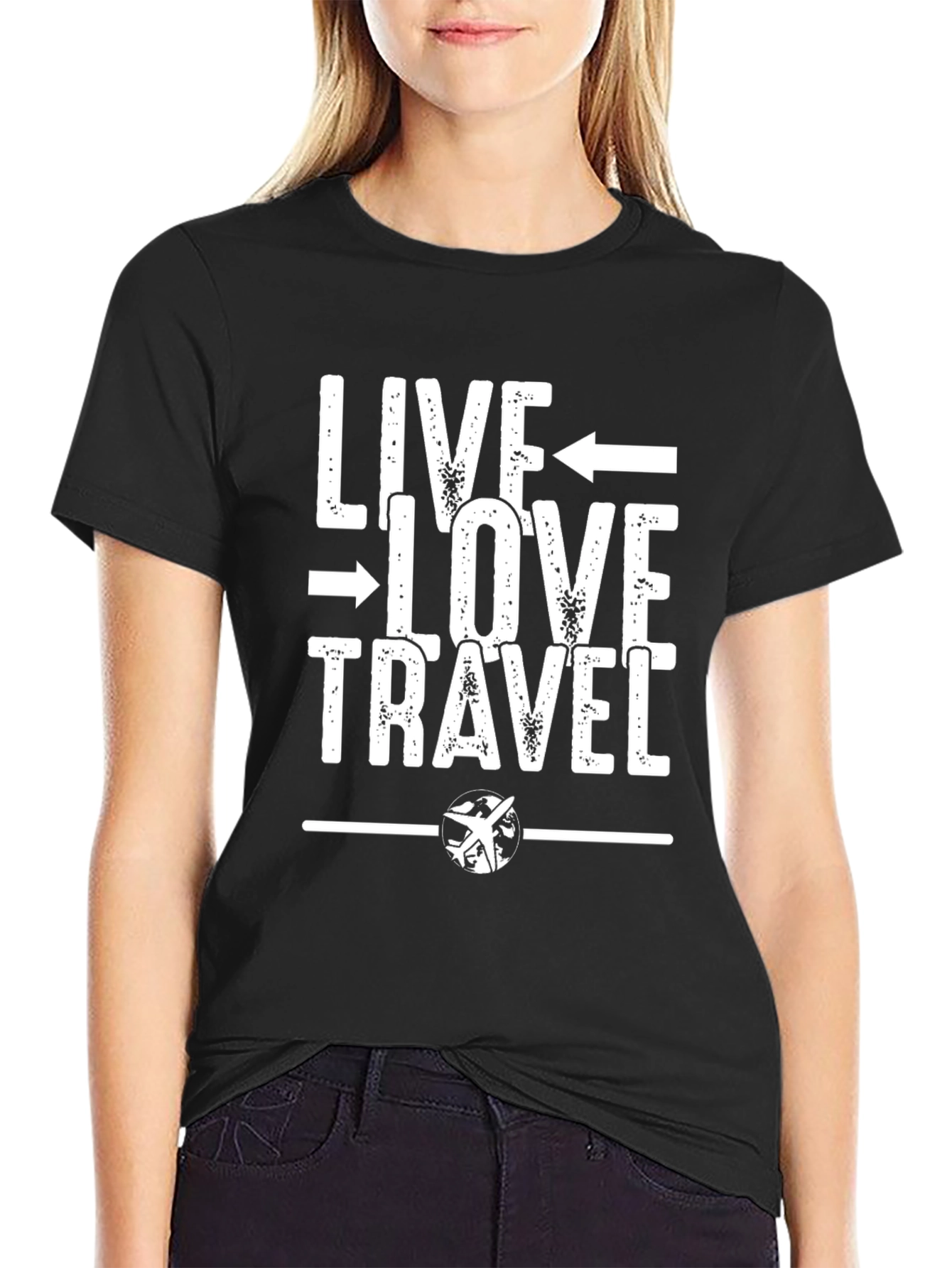Live Love Travel Graphic Tee - Adventure T-Shirt