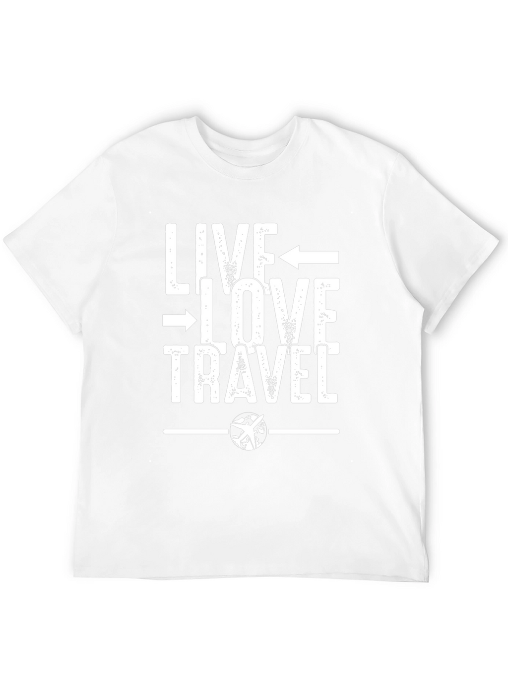 Live Love Travel Graphic Tee - Adventure T-Shirt