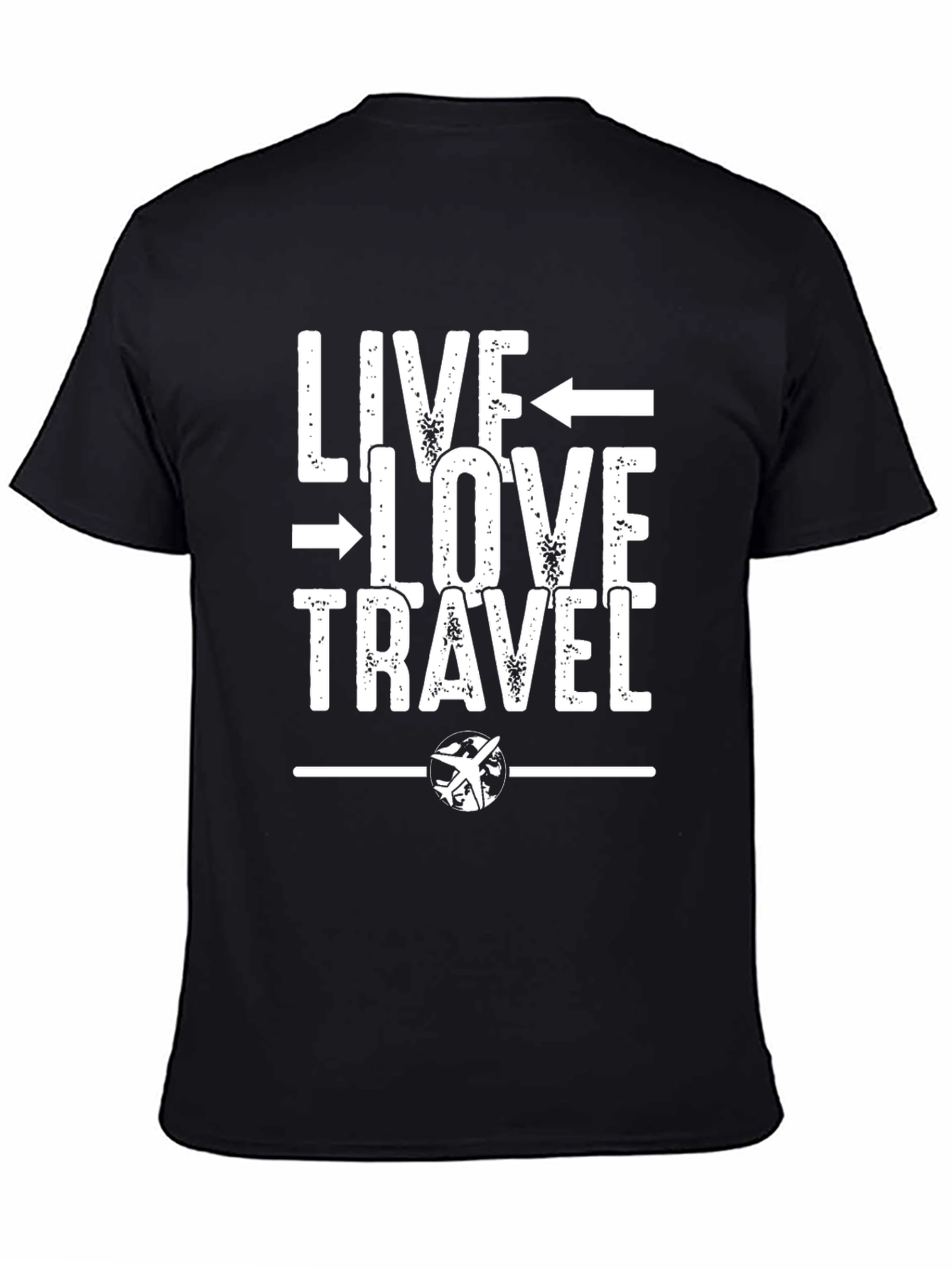 Live Love Travel Graphic Tee - Adventure T-Shirt
