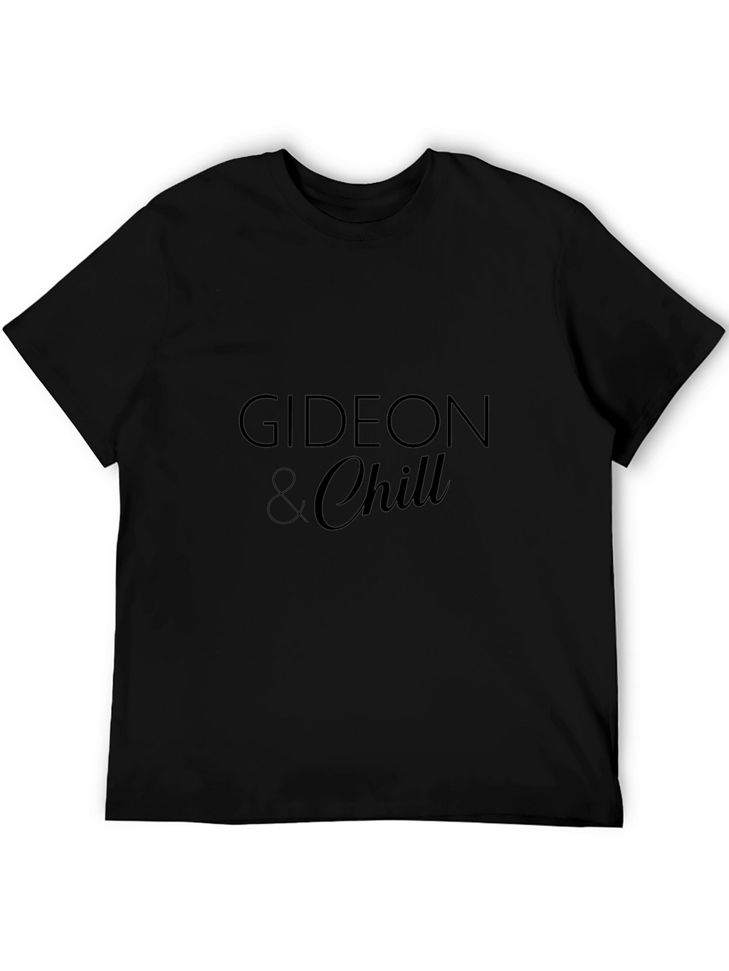 Gideon and Chill Graphic Tee - Black