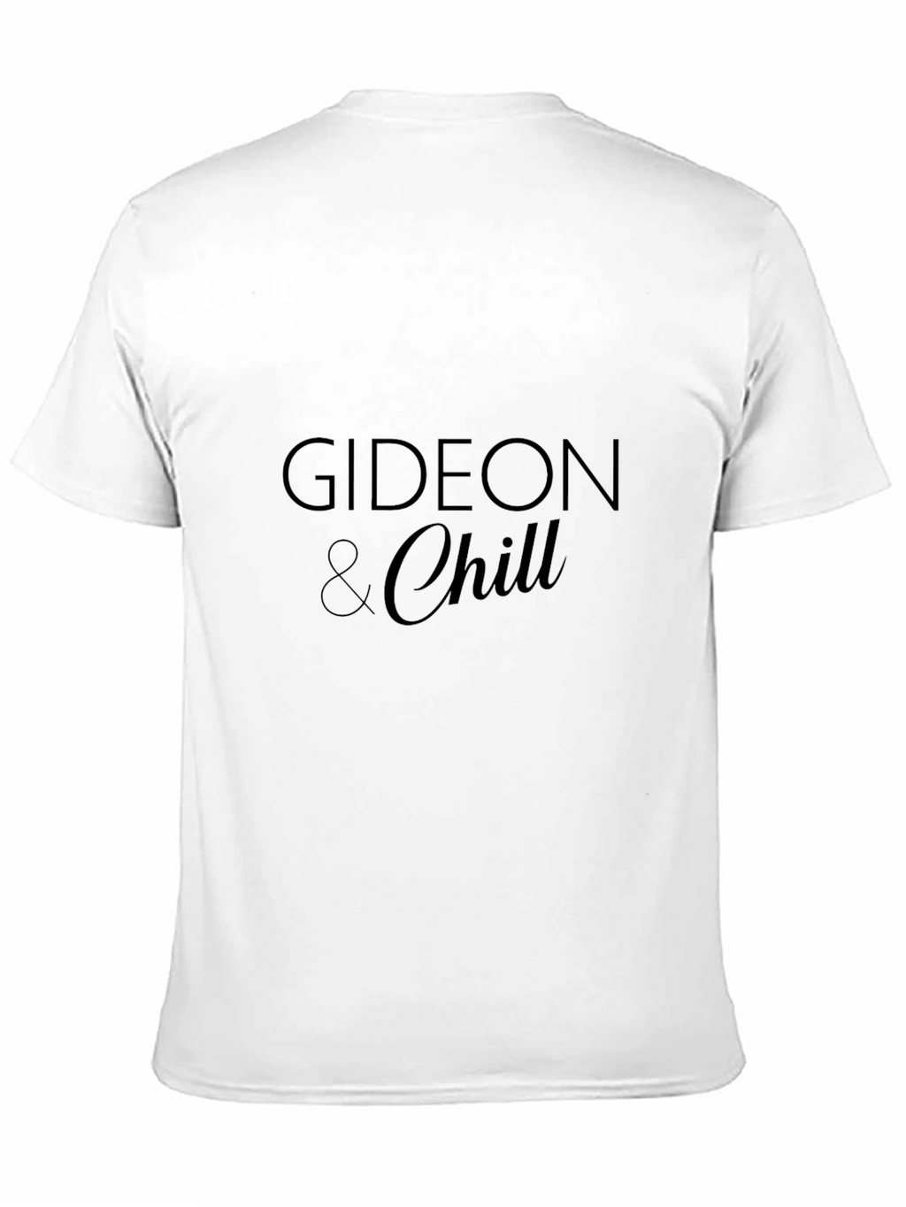 Gideon and Chill Graphic Tee - Black