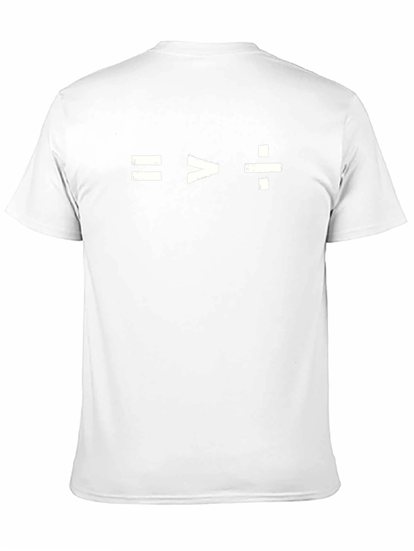 Equality Greater Than Division Black T-Shirt