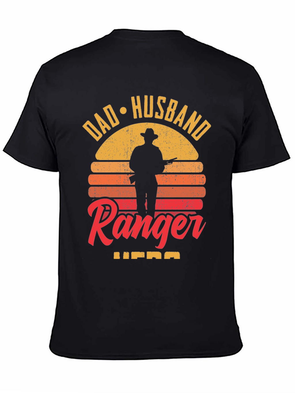 Dad Husband Ranger Hero T-Shirt