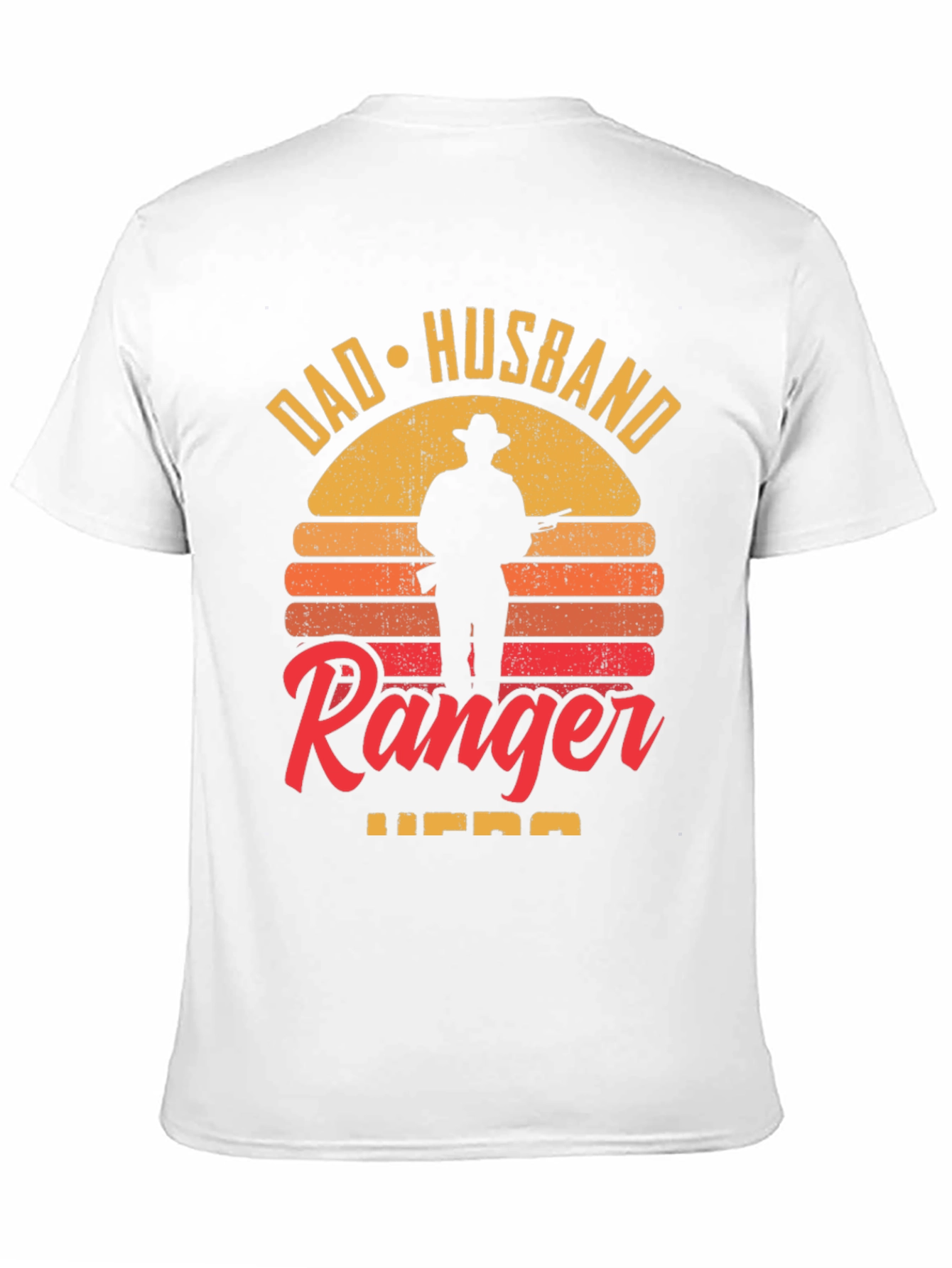 Dad Husband Ranger Hero T-Shirt