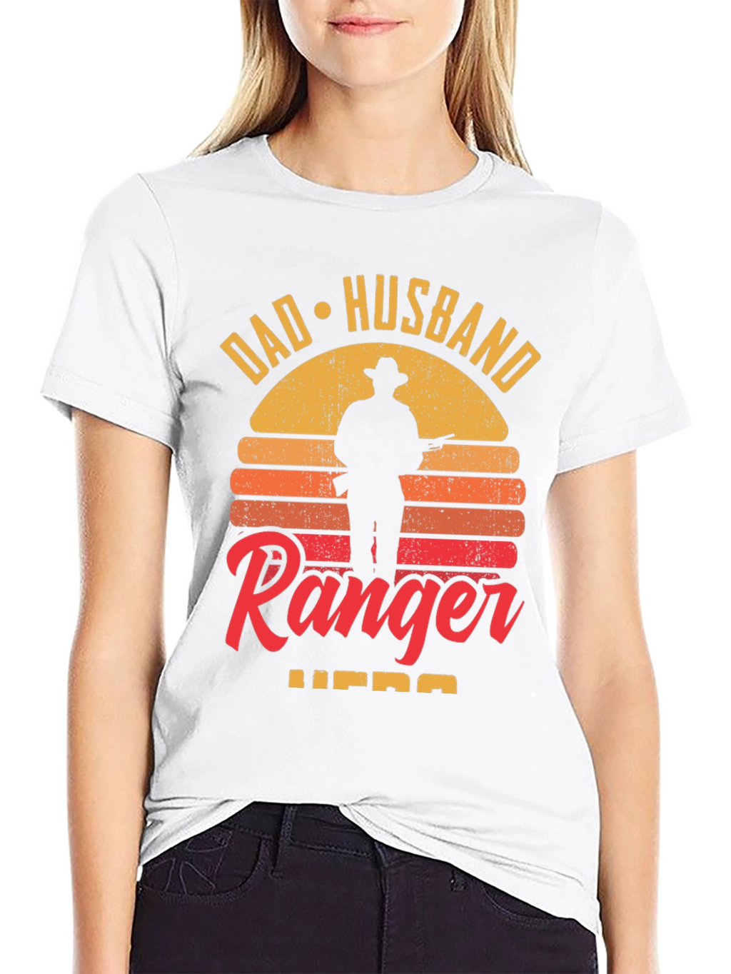 Dad Husband Ranger Hero T-Shirt