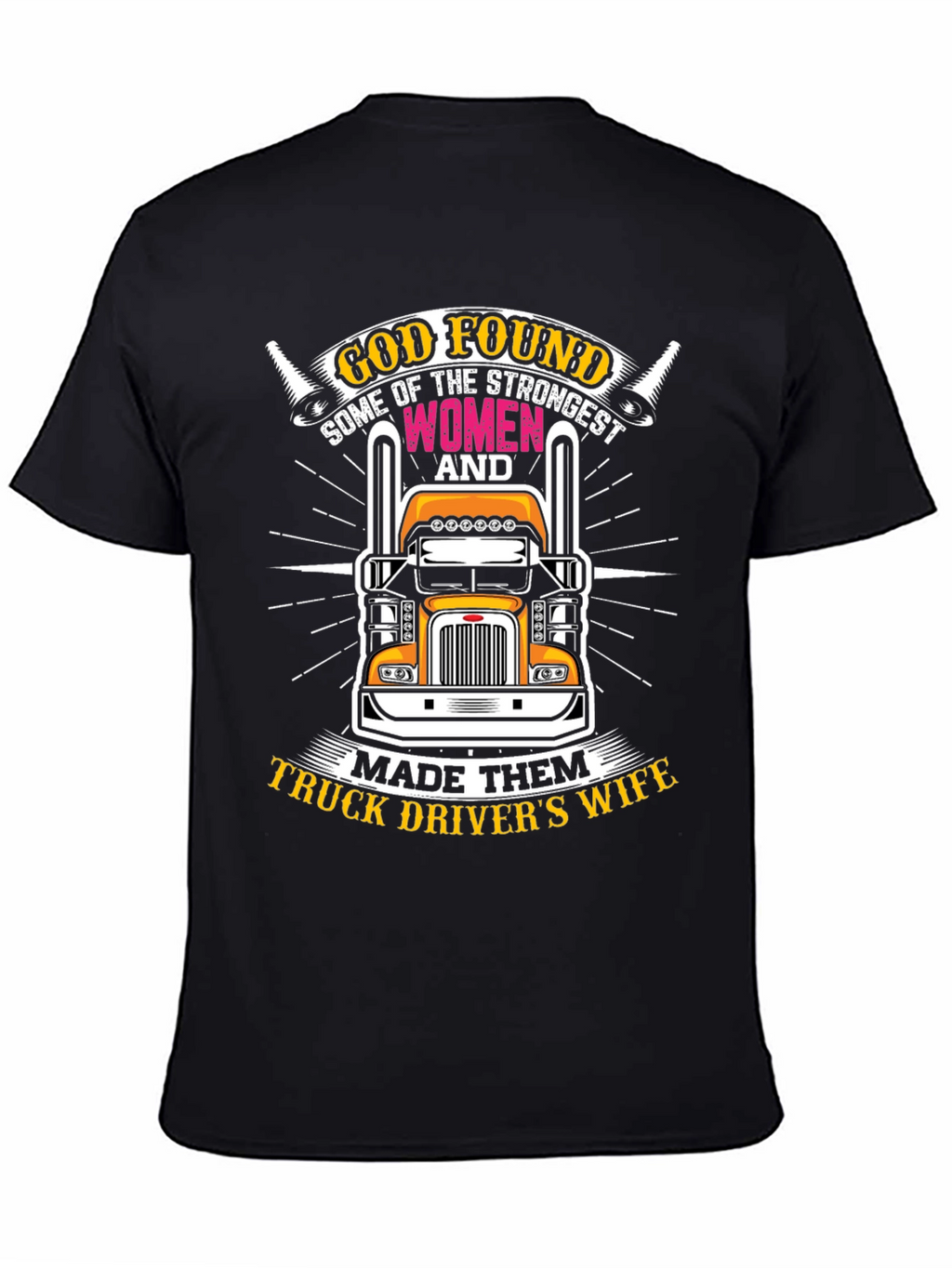 Truck Drivers Wife Graphic Tee