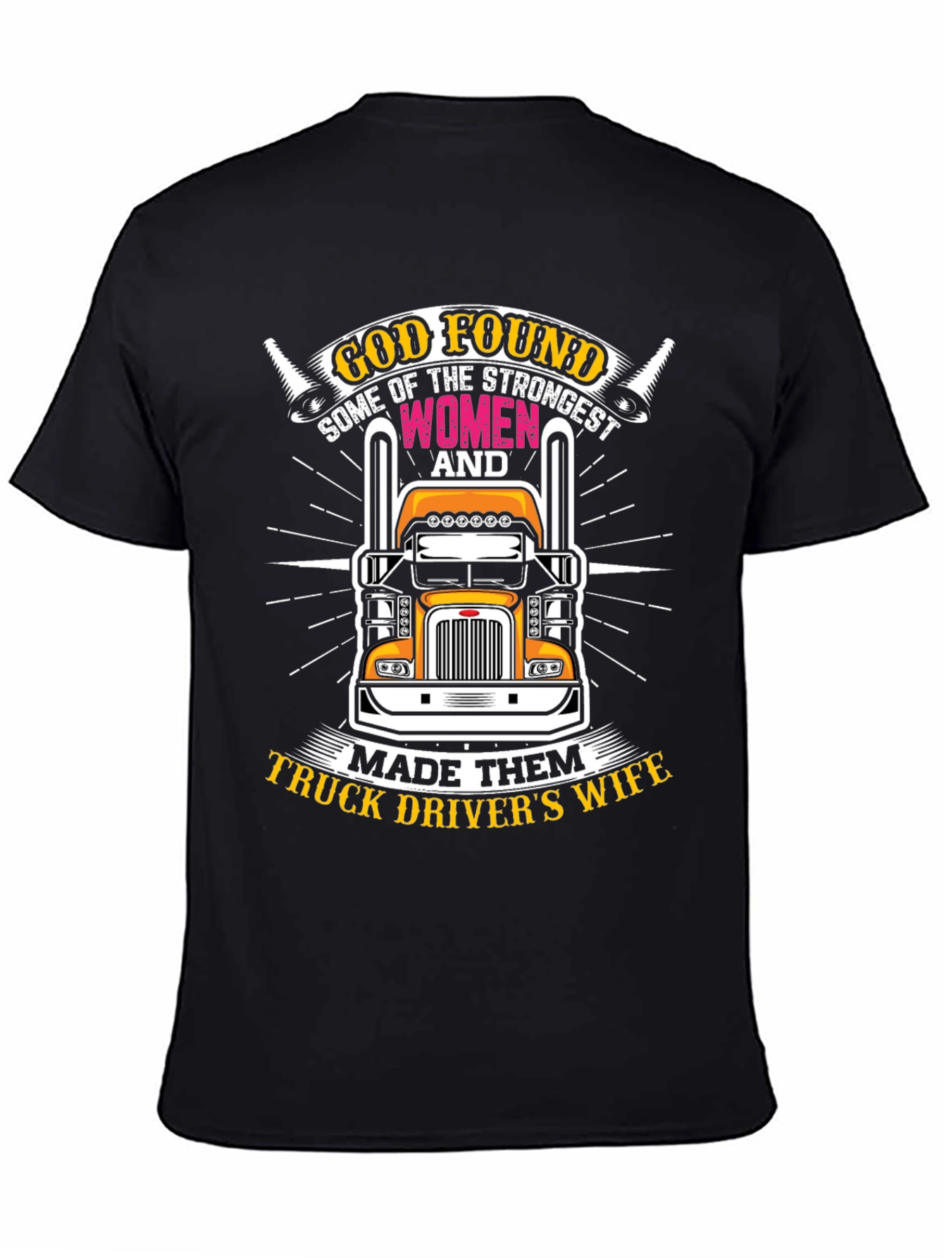 Truck Drivers Wife Graphic Tee