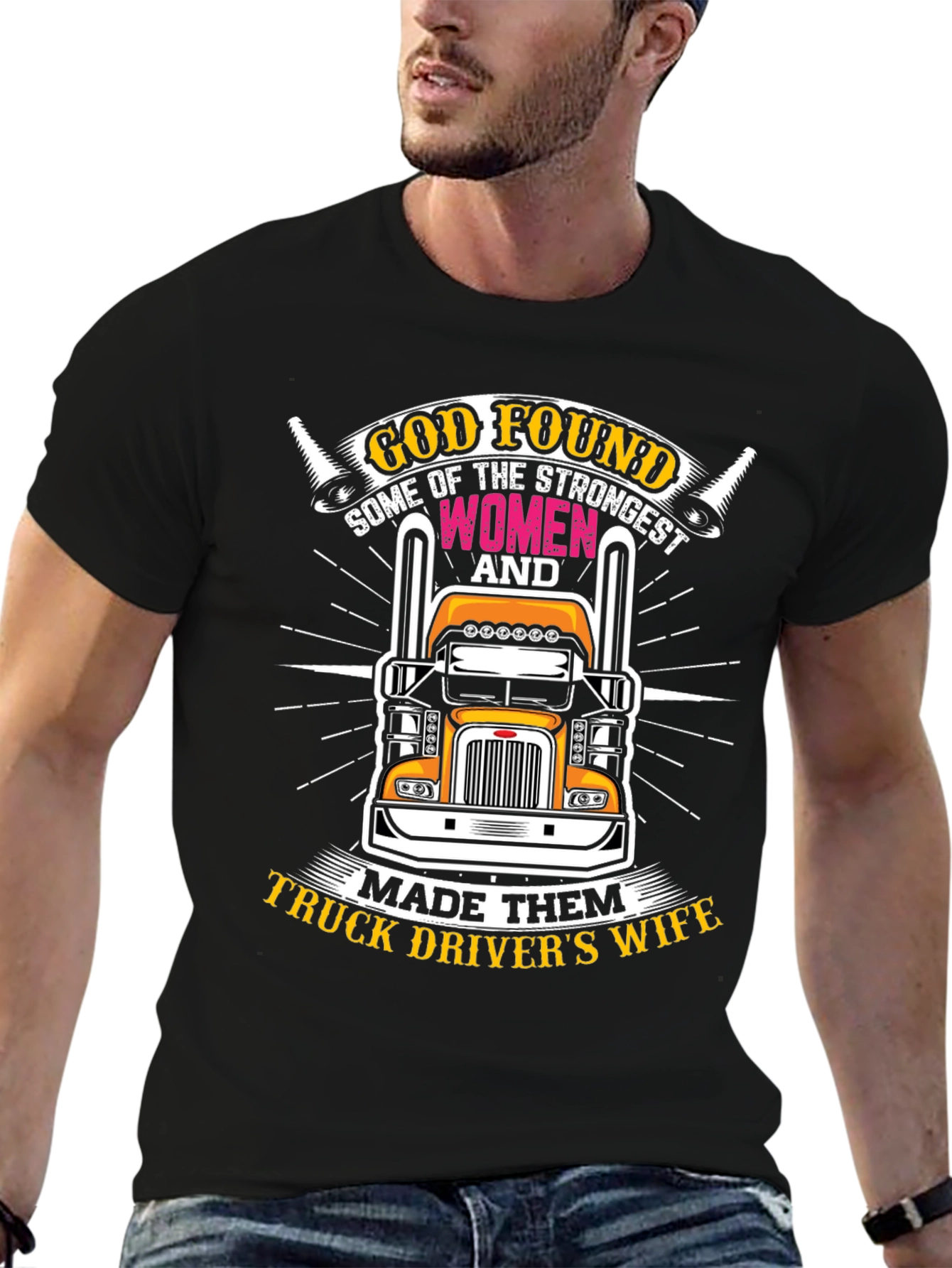 Truck Drivers Wife Graphic Tee