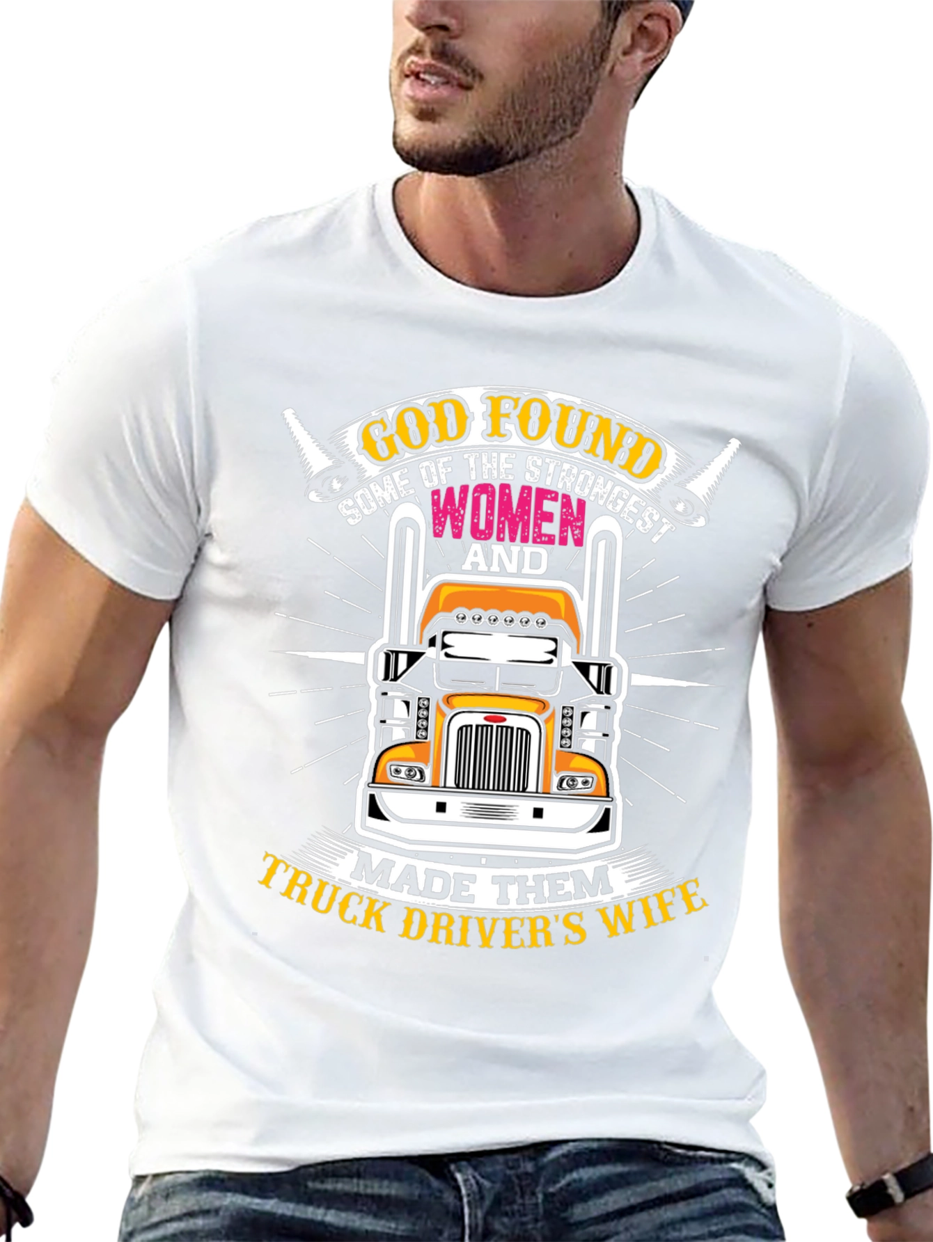Truck Drivers Wife Graphic Tee