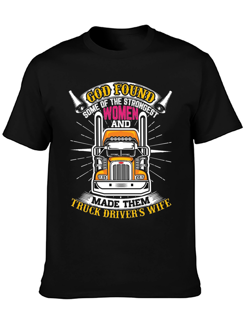 Truck Drivers Wife Graphic Tee